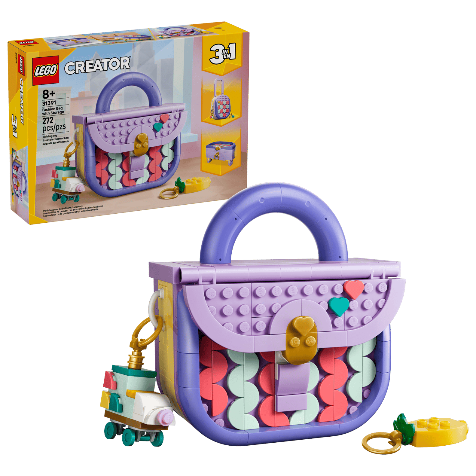 LEGO Creator Fashion Bag with Storage 3in1 Set (31391)