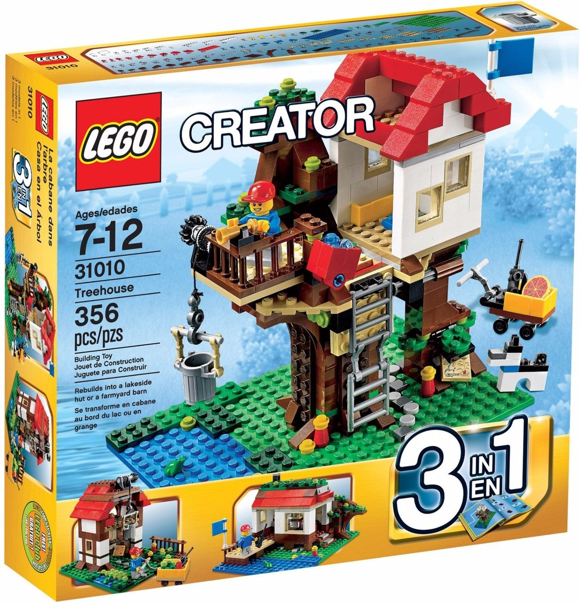 LEGO Creator Treehouse 3in1 Set (31010)
