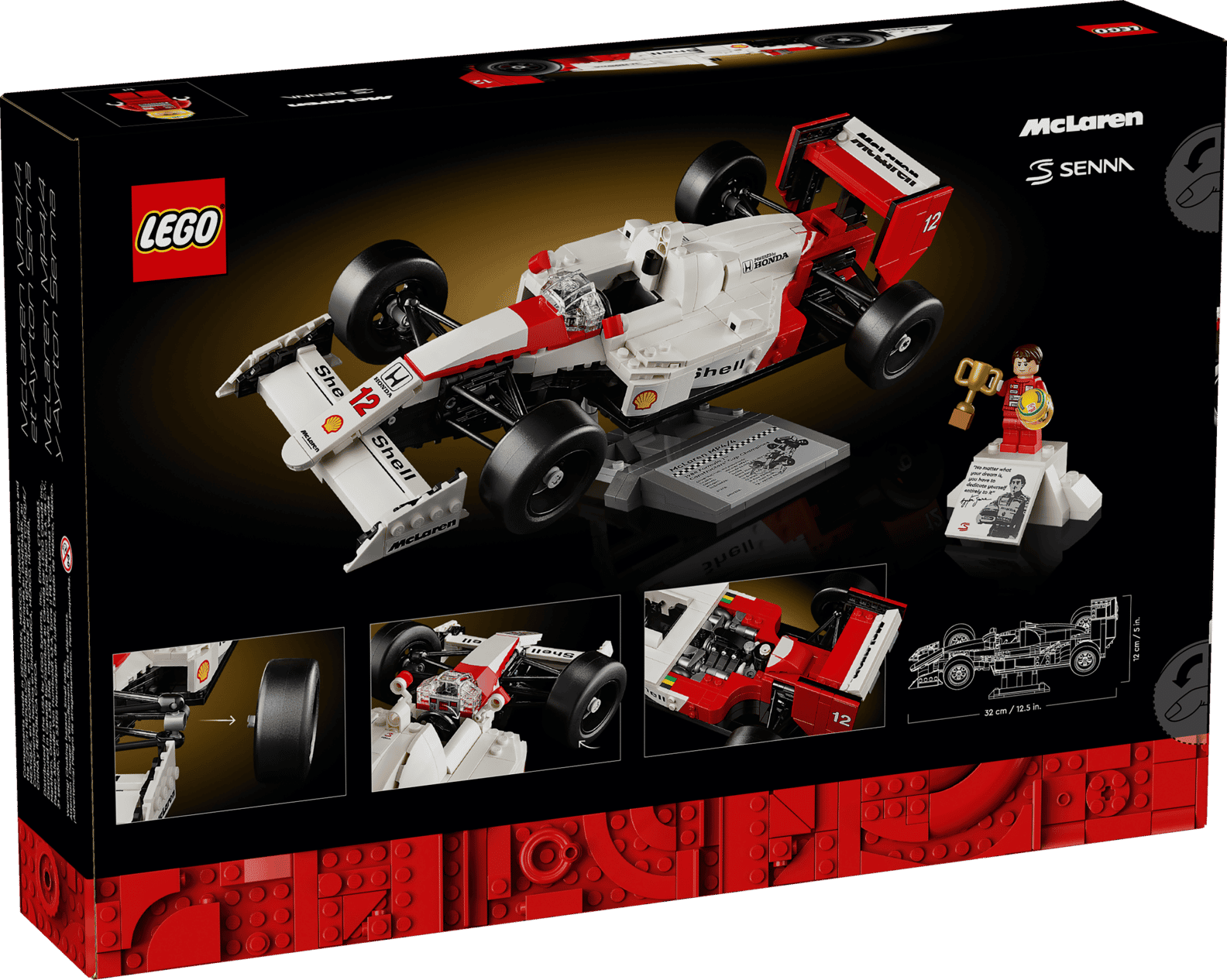 LEGO Icons McLaren MP4/4 & Ayrton Senna Set (10330)