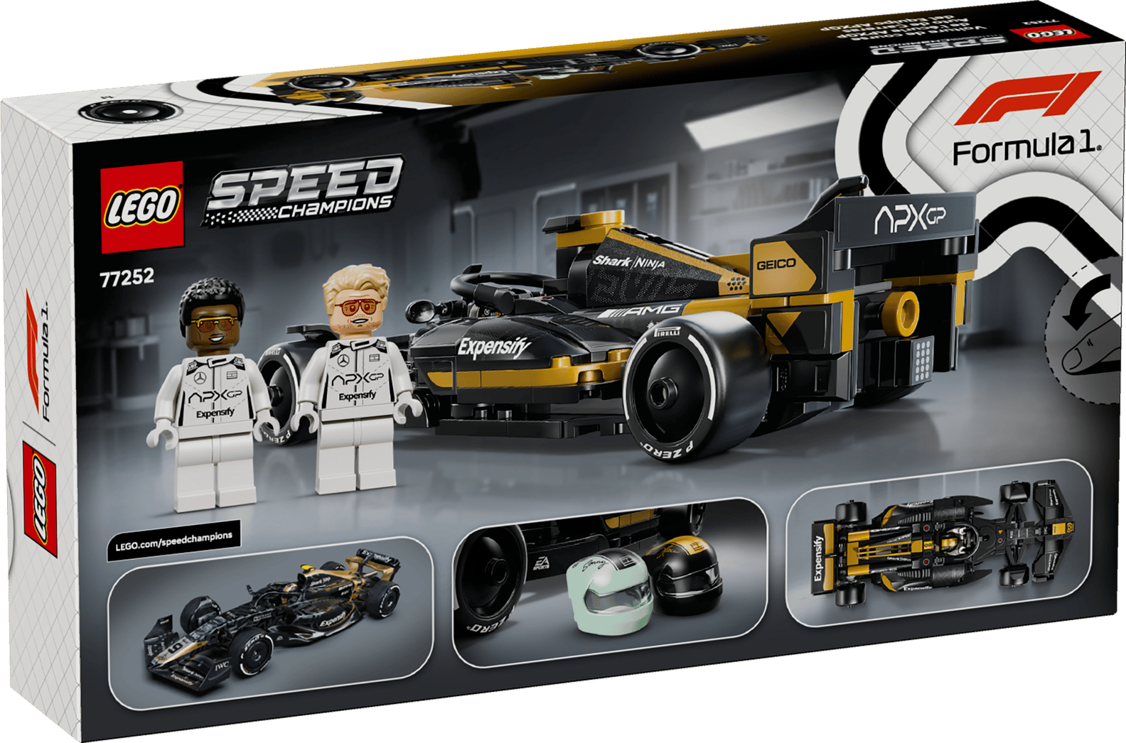 LEGO Speed Champions APXGP Team Race Car Set (77252)