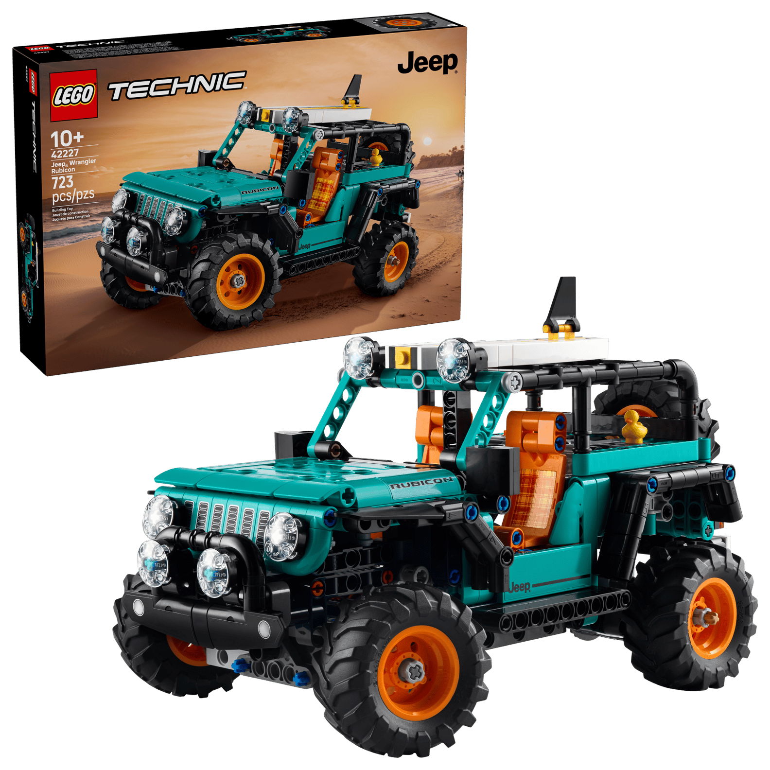 LEGO Technic Jeep Wrangler Rubicon Set (42227)