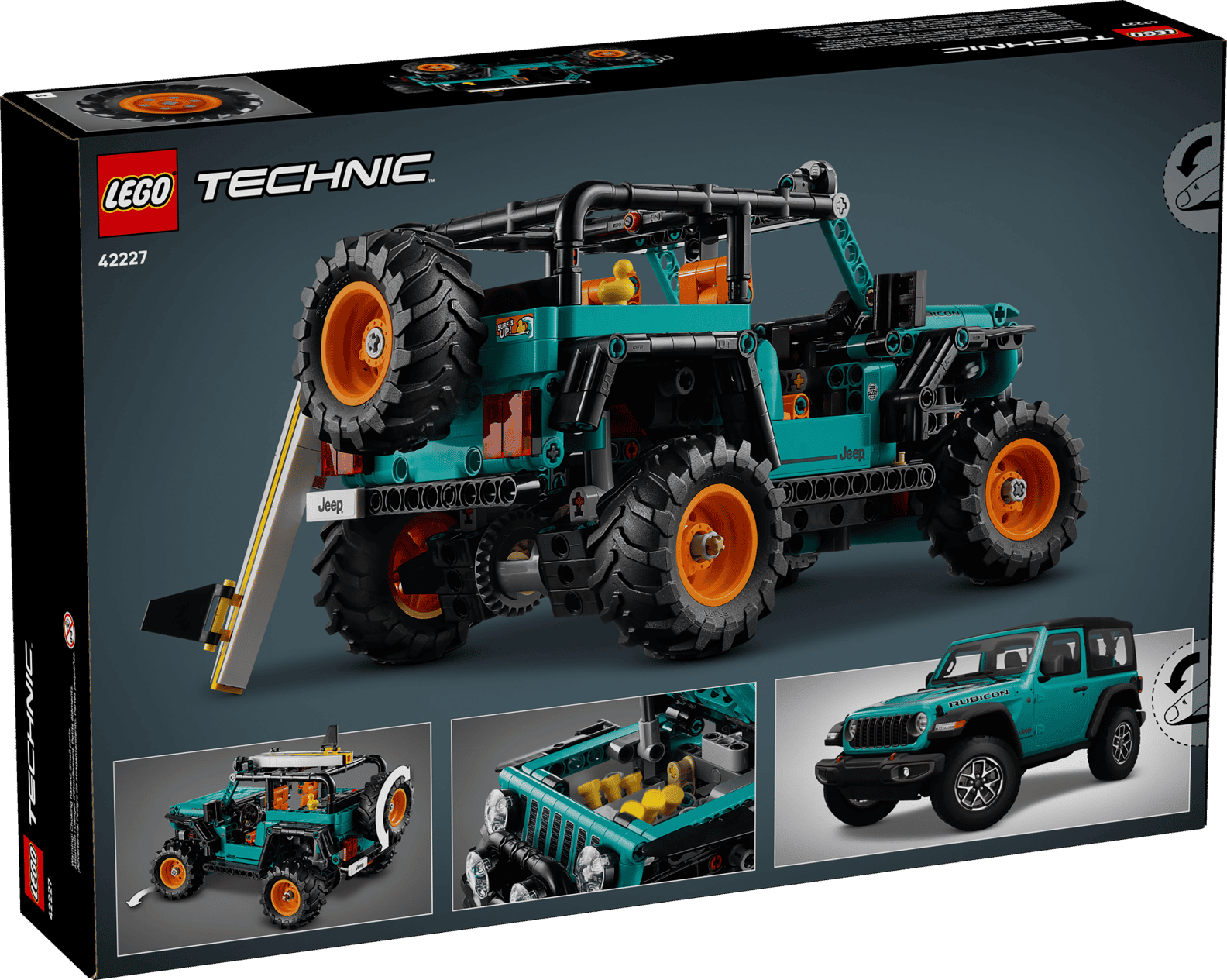 LEGO Technic Jeep Wrangler Rubicon Set (42227)