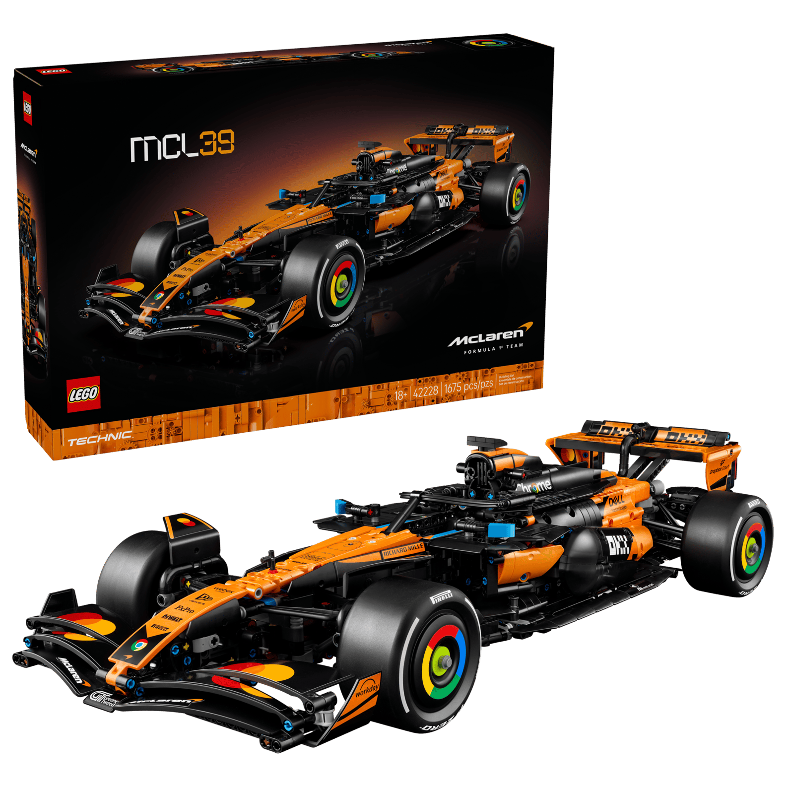 LEGO Technic McLaren MCL39 F1® Car Set (42228)