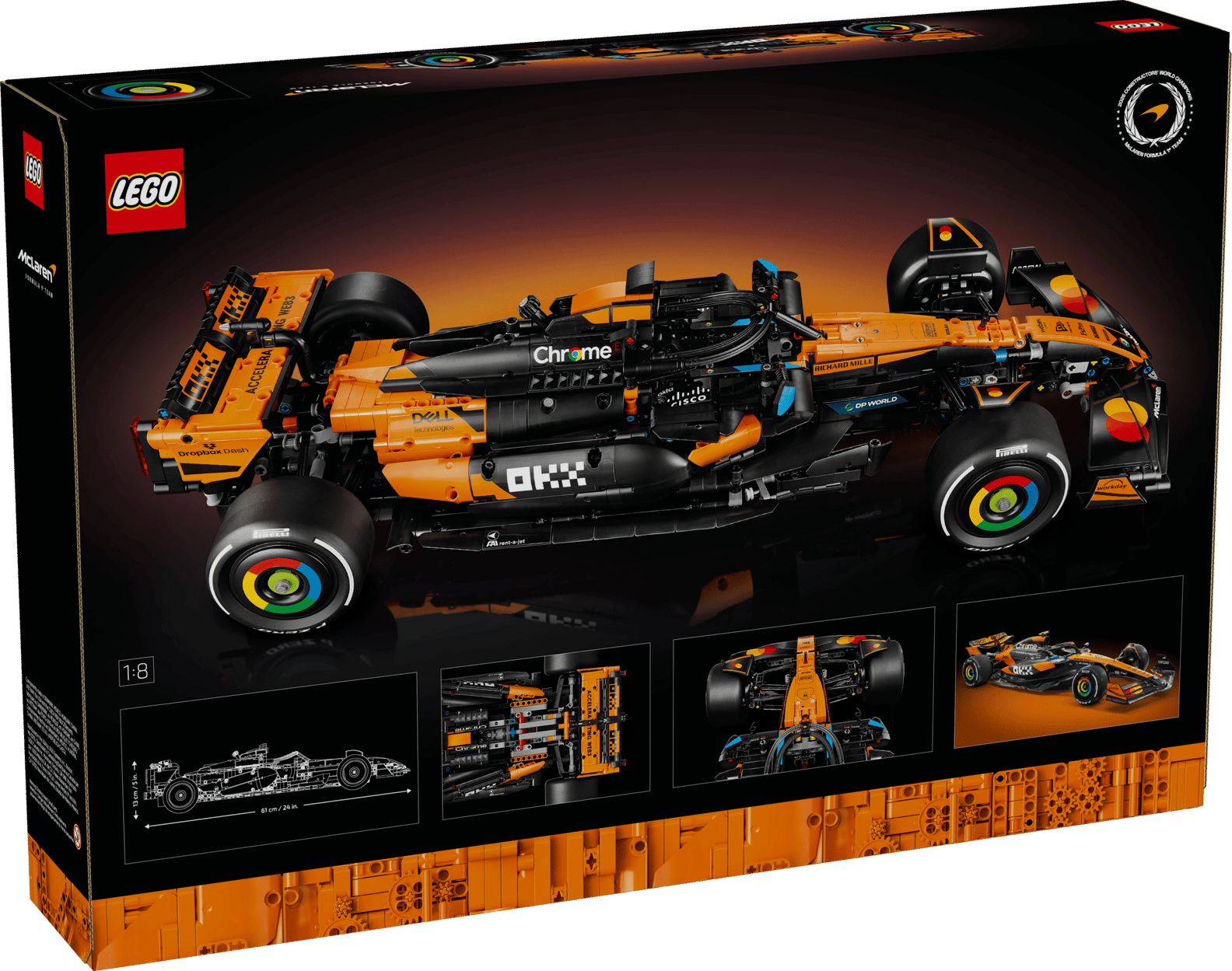 LEGO Technic McLaren MCL39 F1® Car Set (42228)