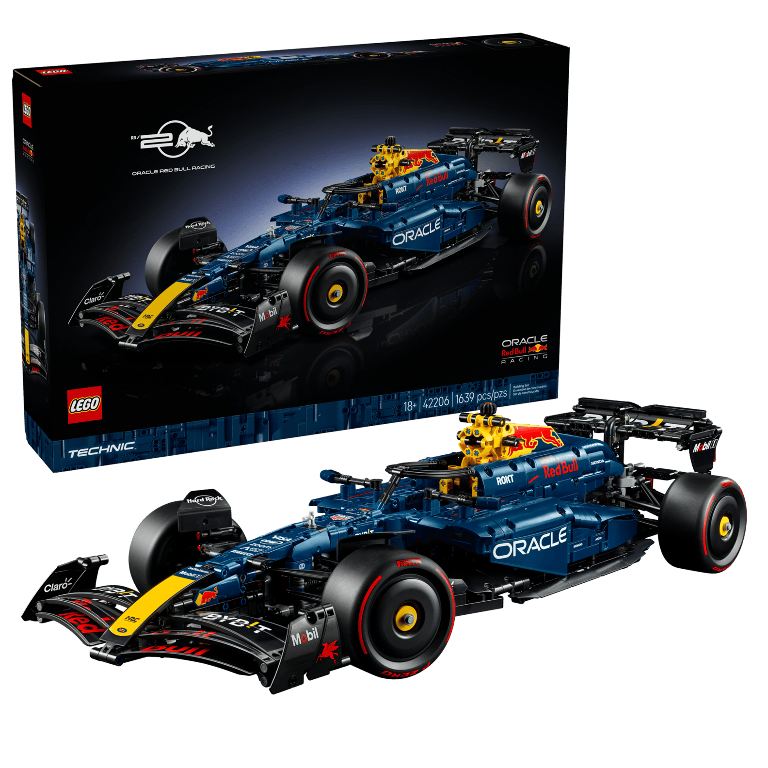 LEGO Technic Oracle Red Bull Racing RB20 F1 Car Set (42206)