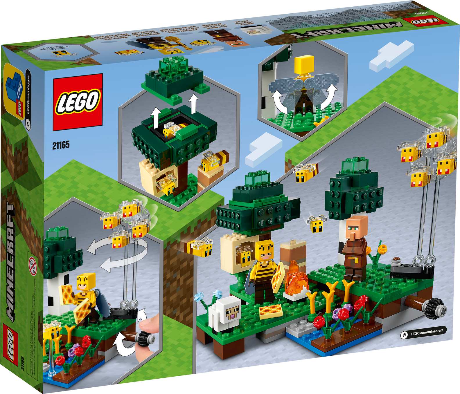 LEGO Minecraft The Bee Farm Set (21165)