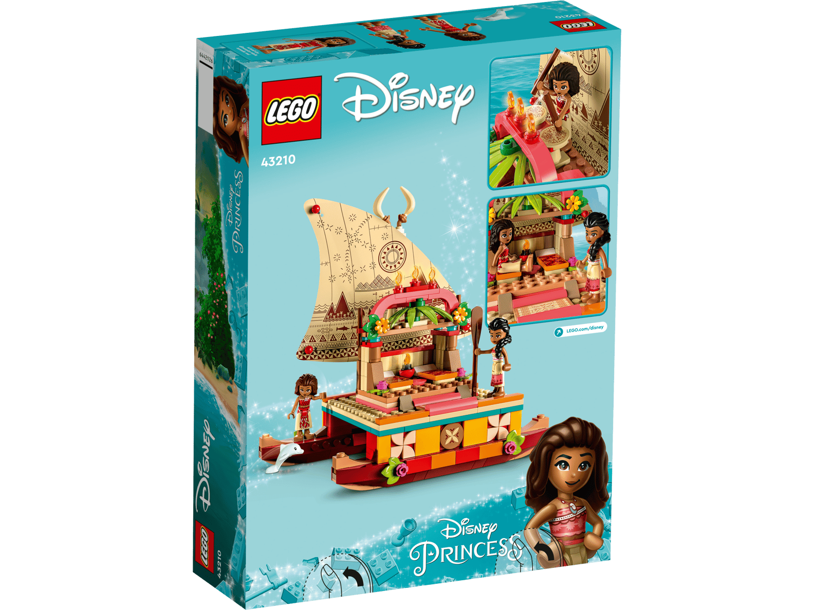 LEGO Disney Moana’s Wayfinding Boat Set (43210)