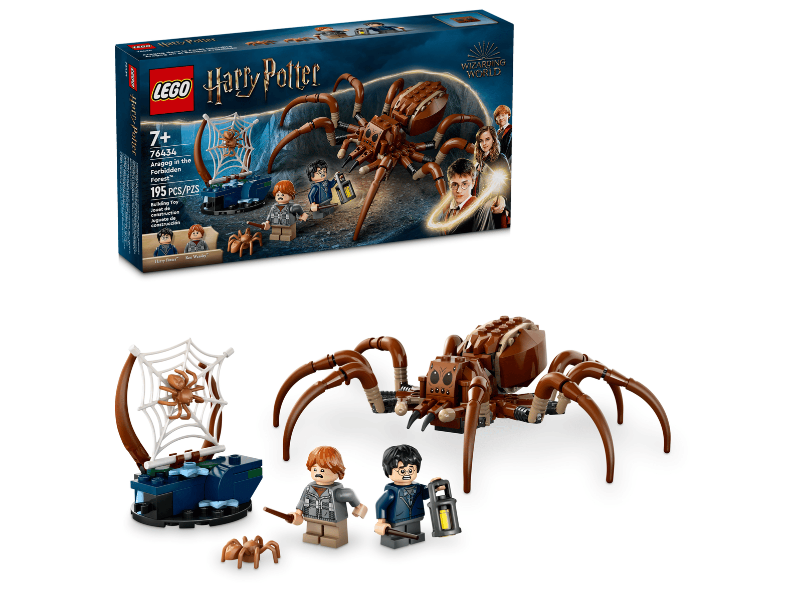 LEGO Harry Potter Aragog in the Forbidden Forest Set (76434)