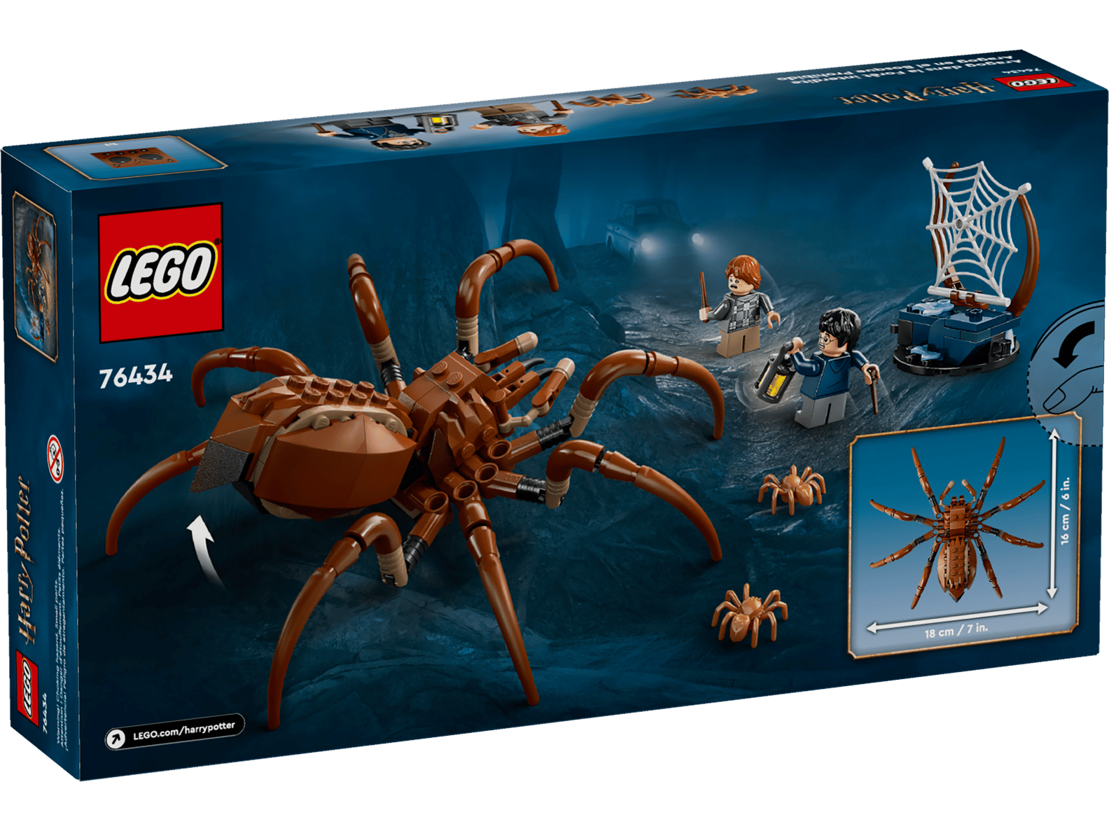 LEGO Harry Potter Aragog in the Forbidden Forest Set (76434)