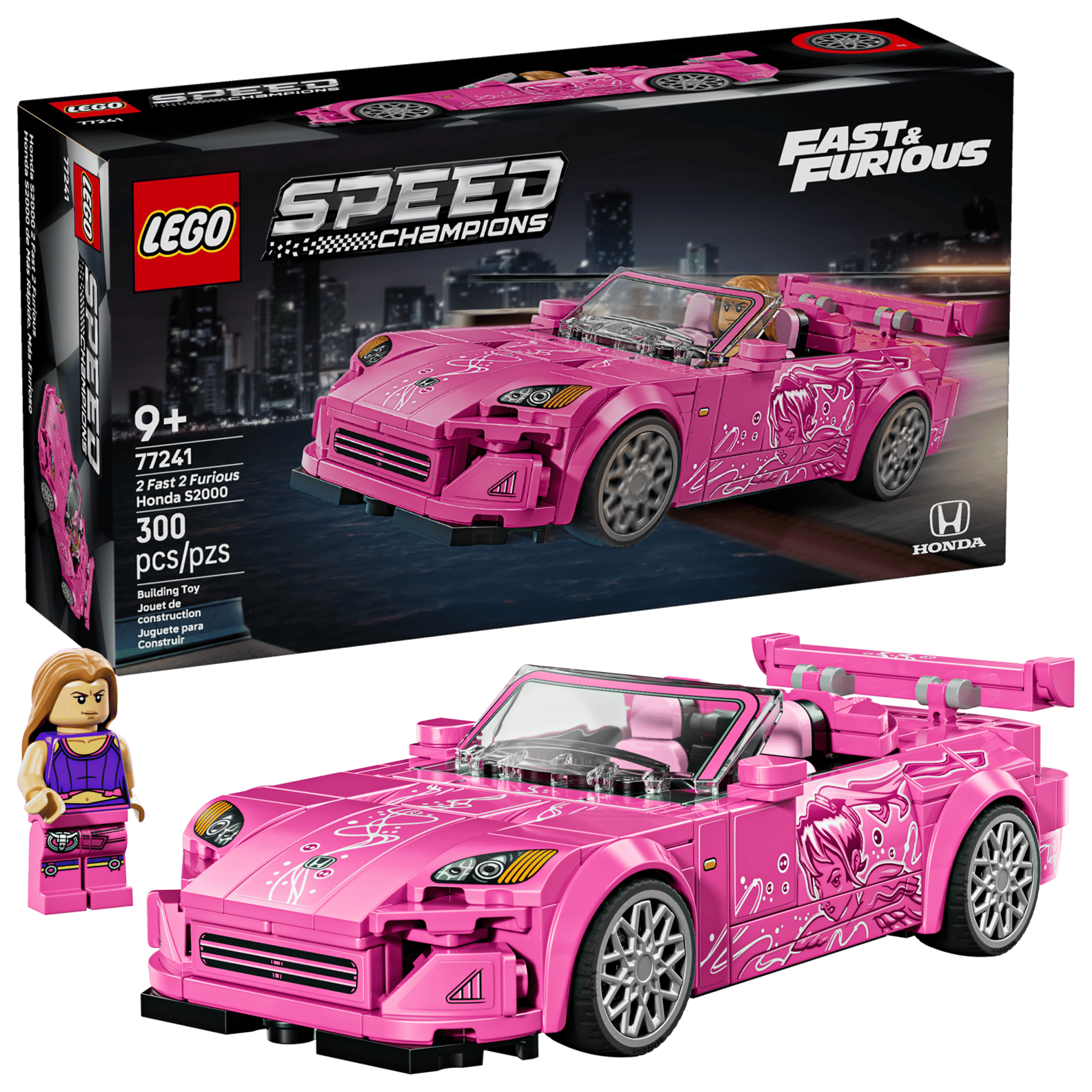 LEGO Speed Champions 2 Fast 2 Furious Honda S2000 Set (77241)