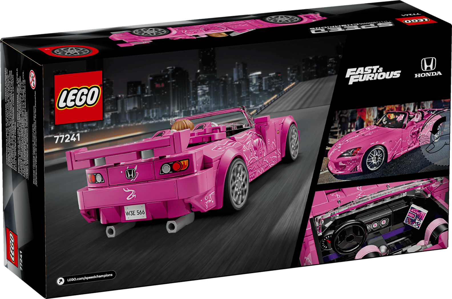 LEGO Speed Champions 2 Fast 2 Furious Honda S2000 Set (77241)