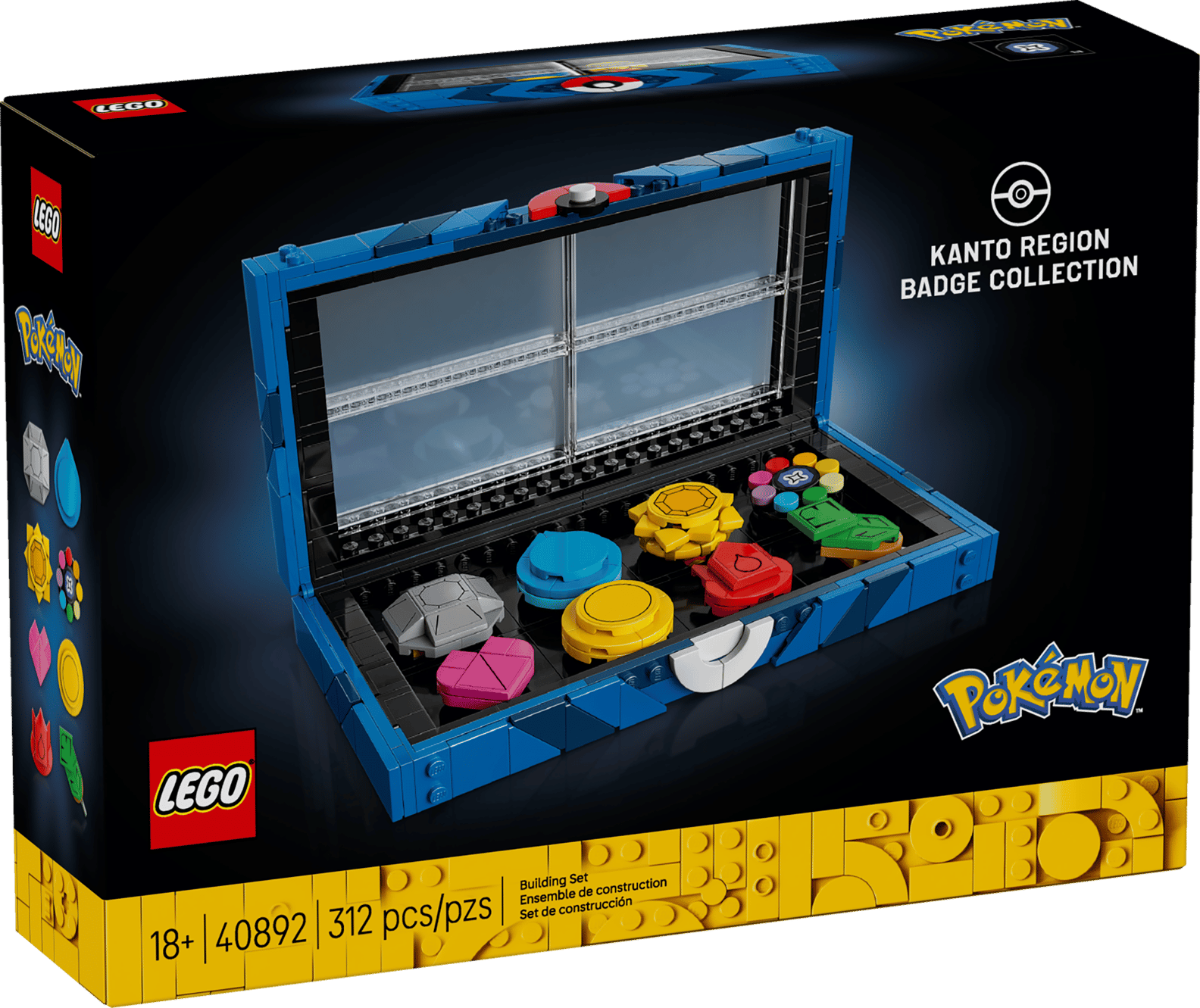 LEGO Pokémon Kanto Region Badge Collection GWP Set (40892)