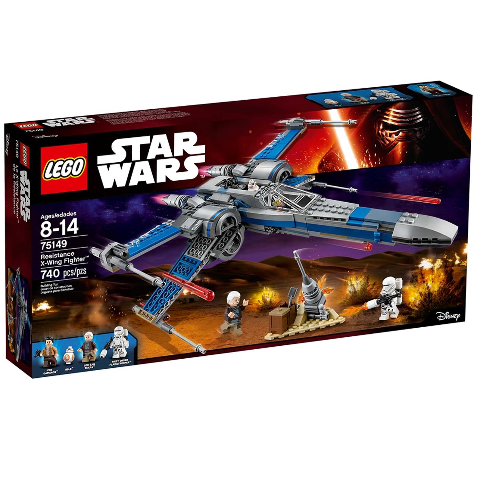 LEGO Star Wars Resistance X-Wing Fighter Set (75149)