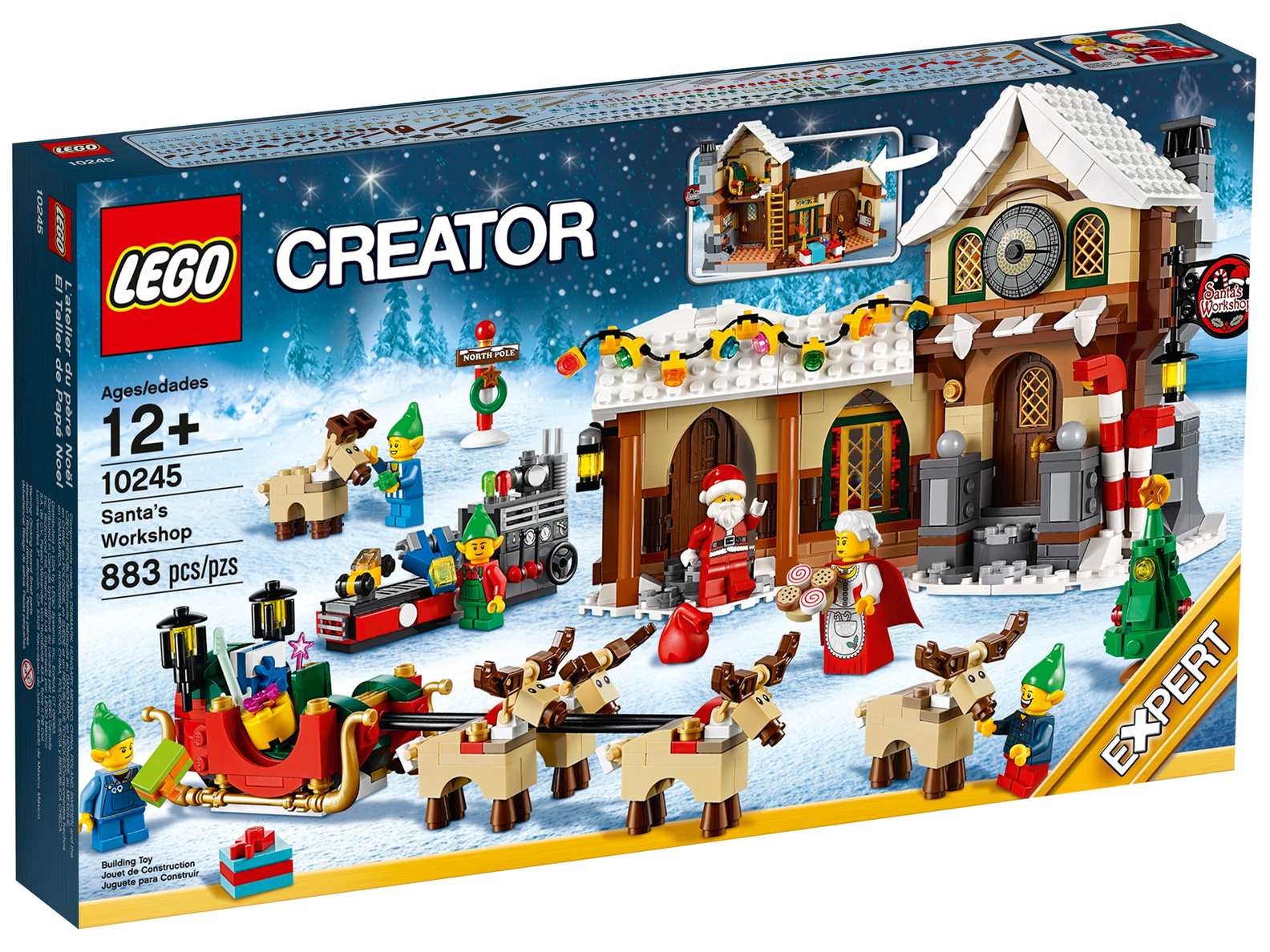 LEGO Creator Santa’s Workshop Set (10245)