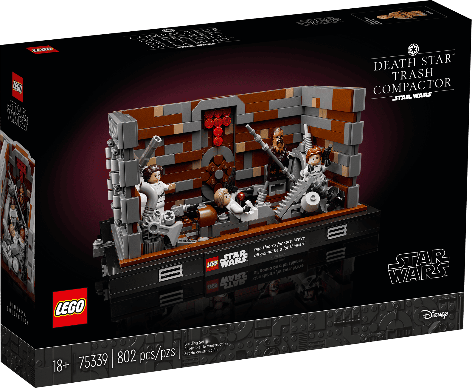 LEGO Star Wars Death Star Trash Compactor Set (75339)