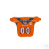 Broncos Football Shoulder Pads Minifig Torso - LEGO Compatible