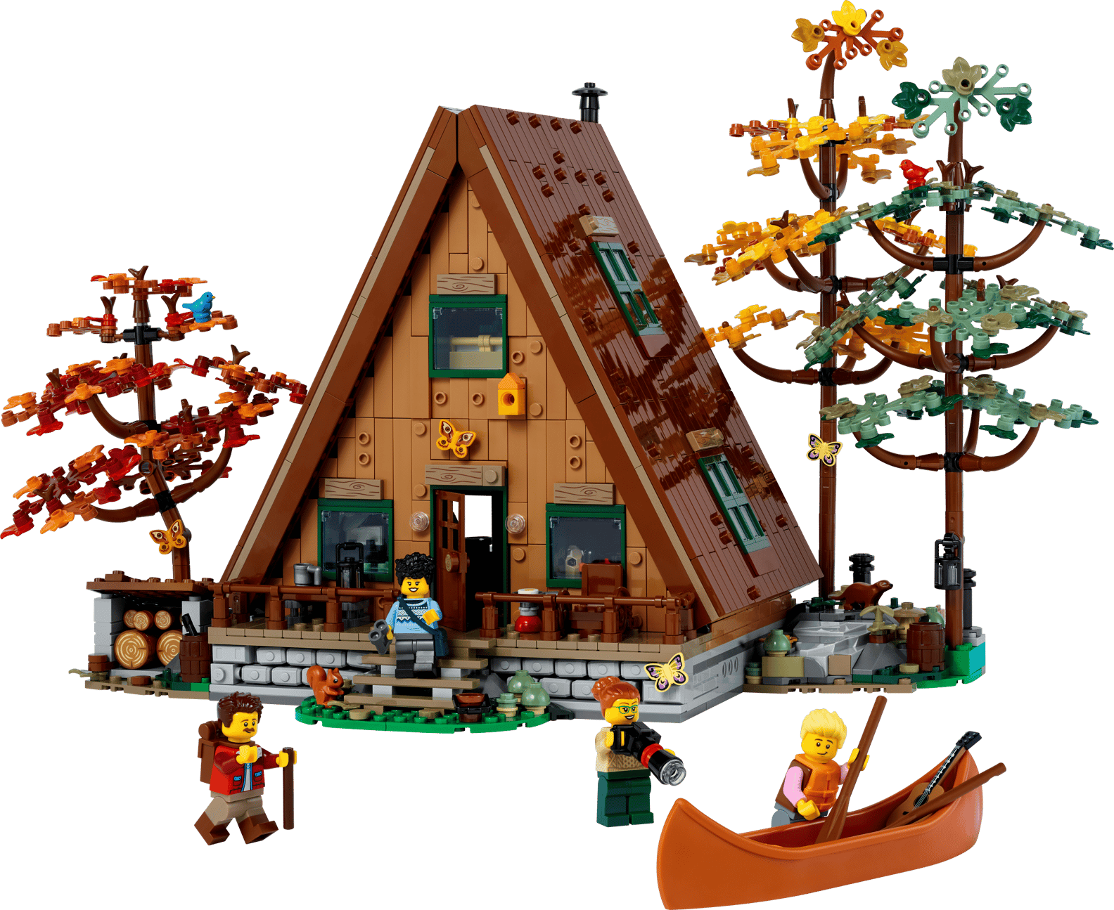 LEGO Ideas A-Frame Cabin Set (21338)