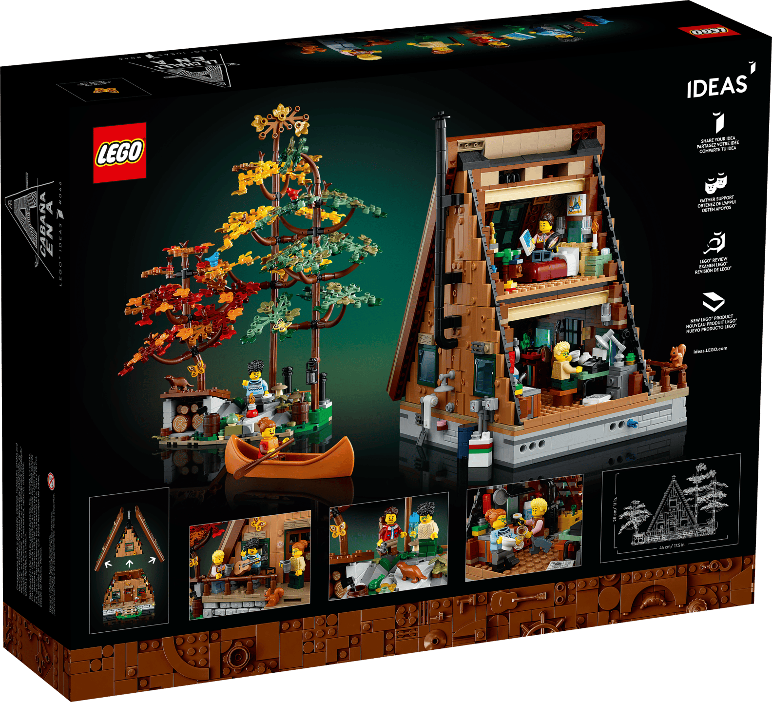 LEGO Ideas A-Frame Cabin Set (21338)
