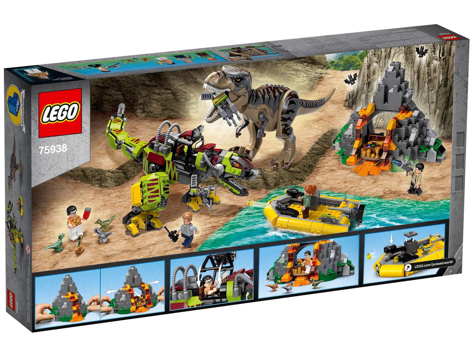 LEGO Jurassic World T. Rex vs Dino-Mech Battle Set (75938)