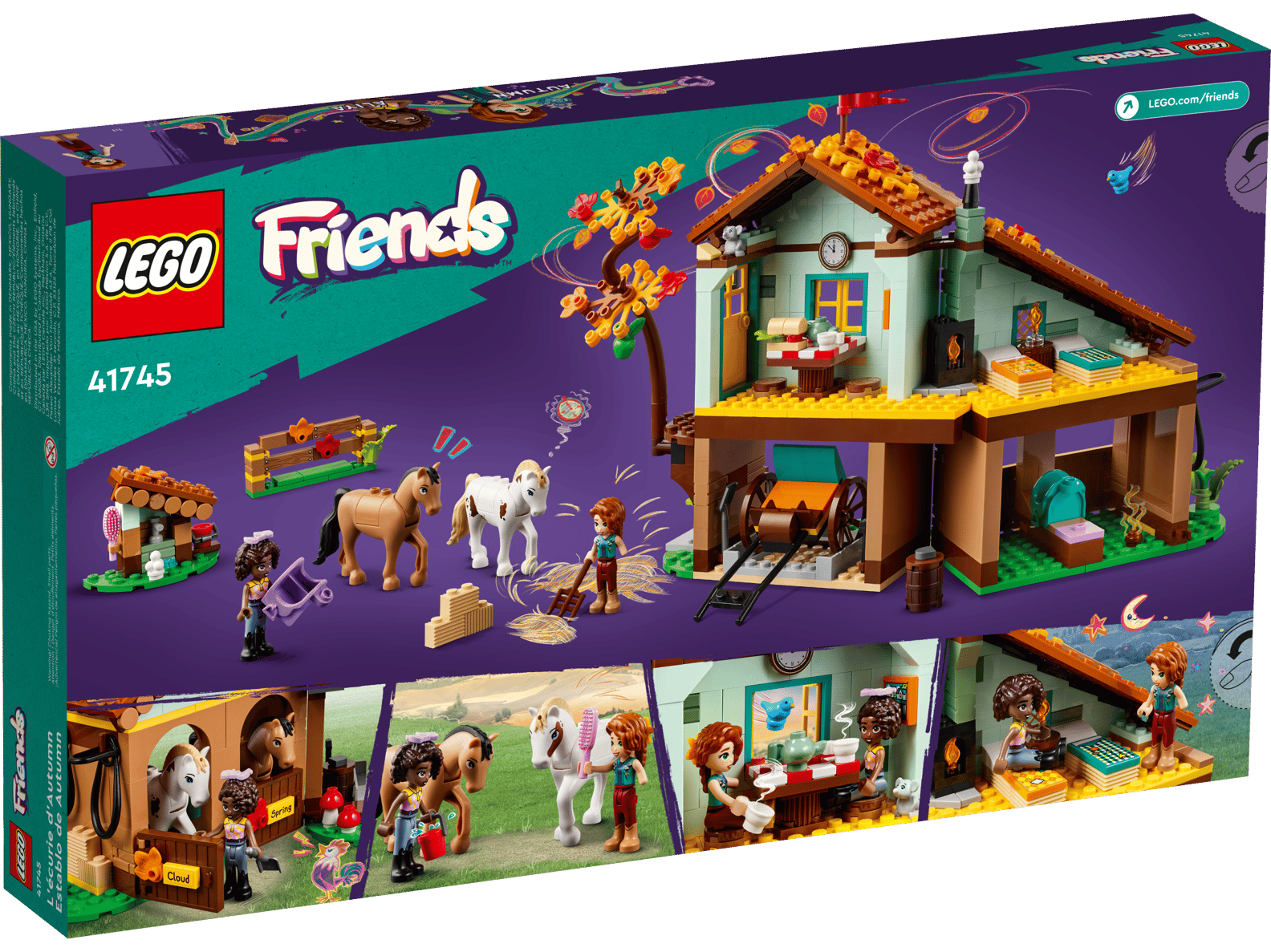 LEGO Friends Autumn’s Horse Stable Set (41745)