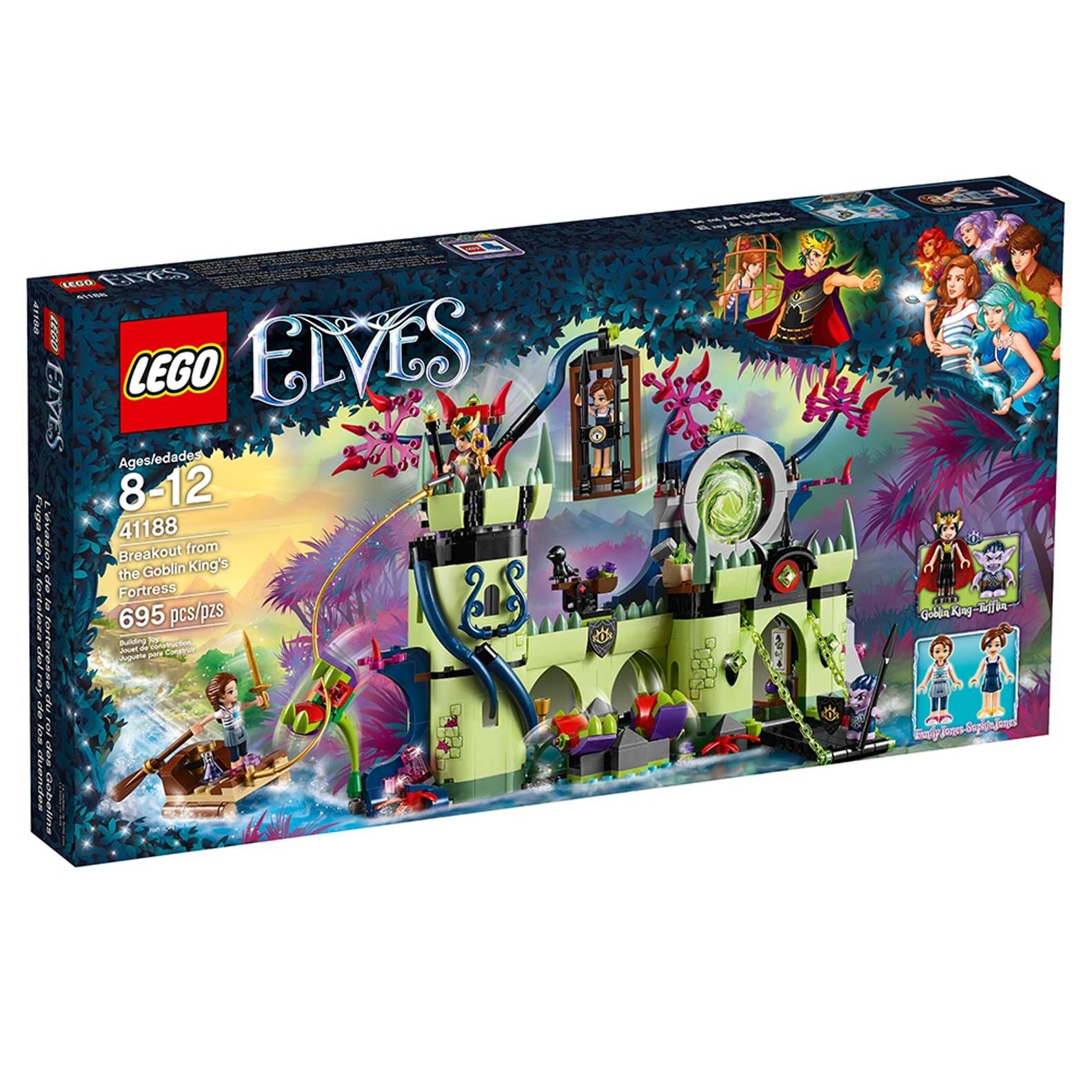 LEGO Elves Breakout from the Goblin King’s Fortress Set (41188)