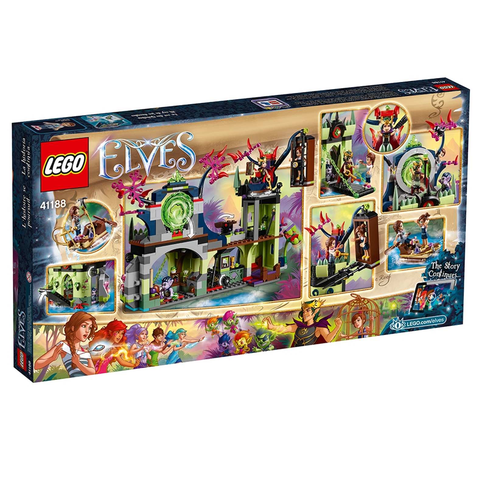 LEGO Elves Breakout from the Goblin King’s Fortress Set (41188)