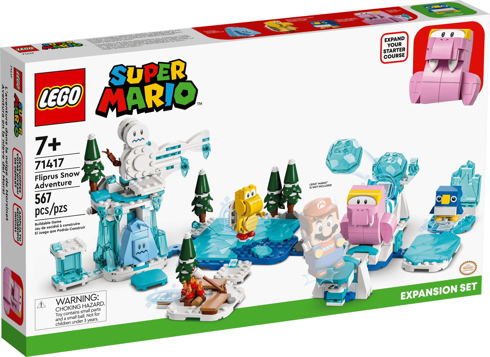 LEGO Super Mario Fliprus Snow Adventure Set (71417)