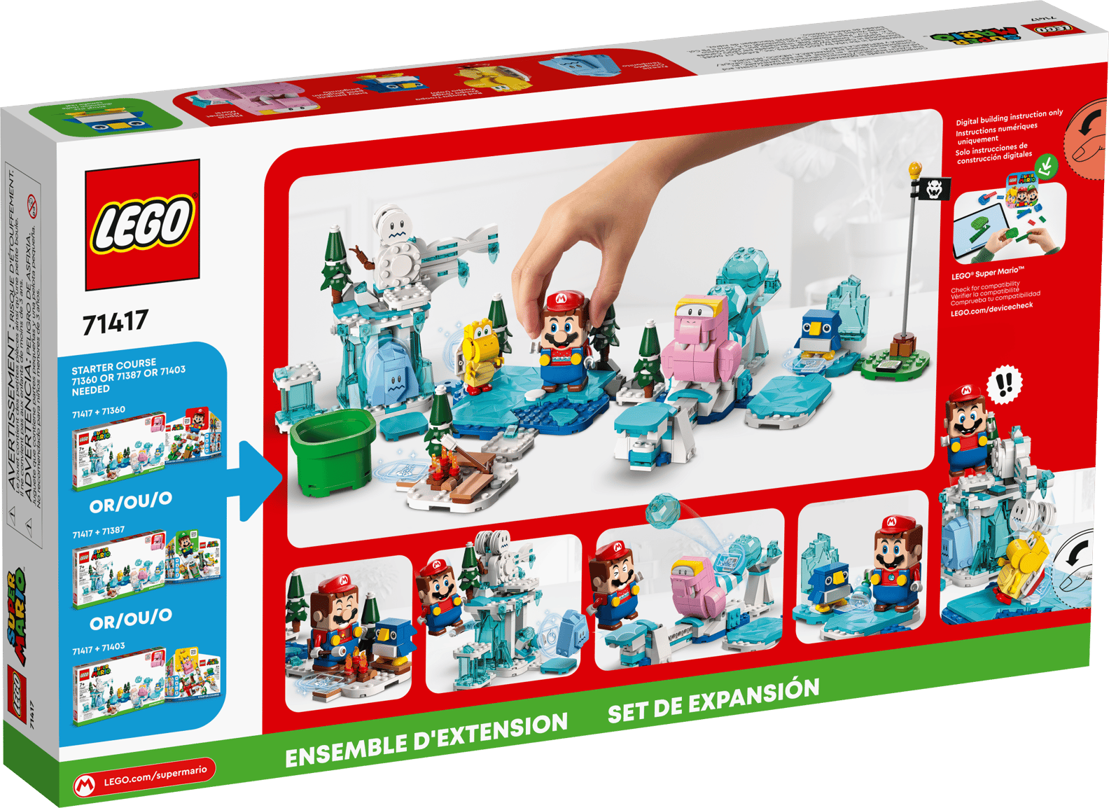 LEGO Super Mario Fliprus Snow Adventure Set (71417)