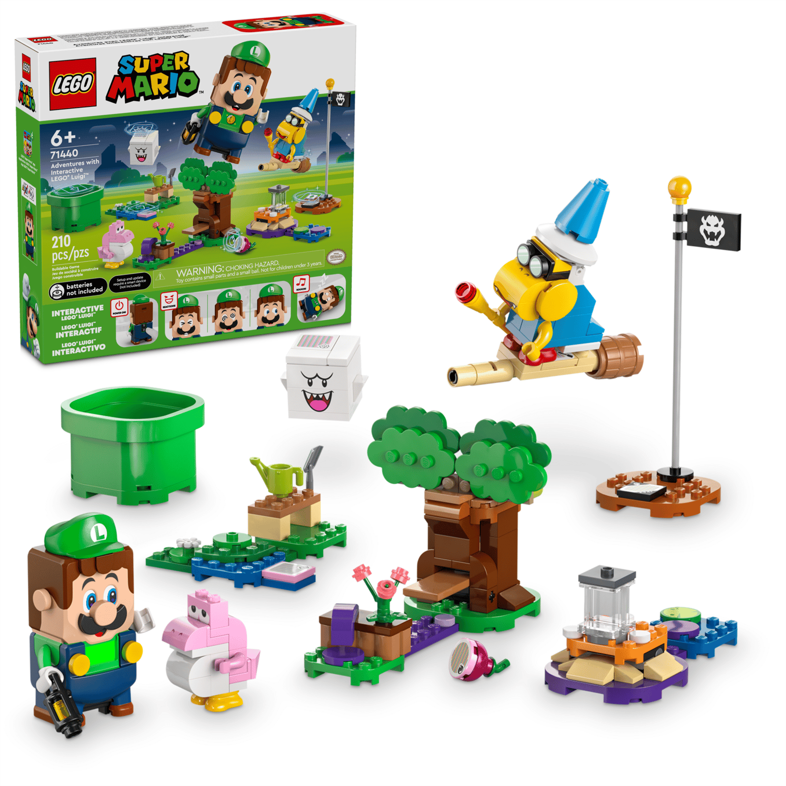 LEGO Super Mario Adventures with Interactive LEGO Luigi Set (71440)