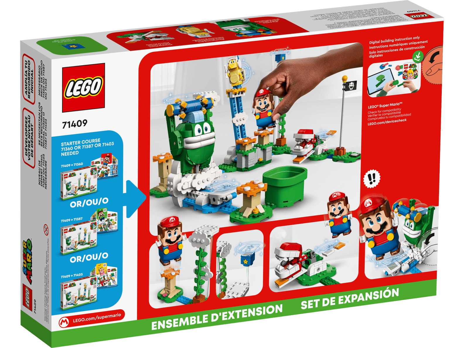 LEGO Super Mario Big Spike’s Cloudtop Challenge Set (71409)
