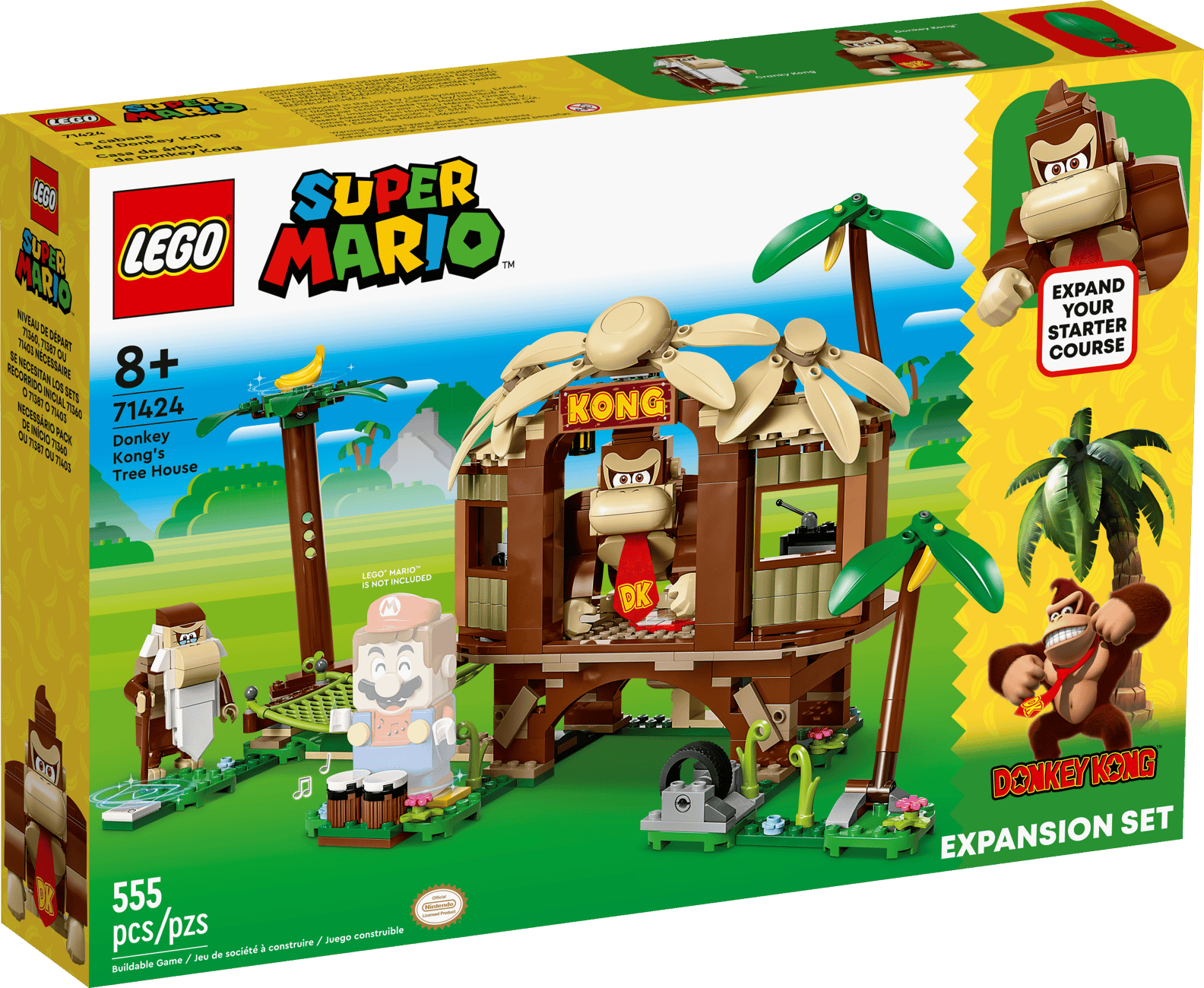 LEGO Super Mario Donkey Kong’s Tree House Set (71424)