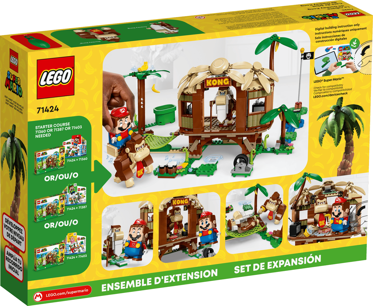 LEGO Super Mario Donkey Kong’s Tree House Set (71424)