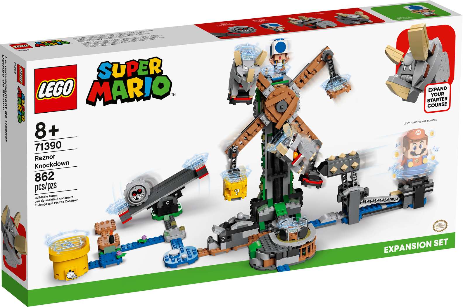 LEGO Super Mario Reznor Knockdown Set (71390)