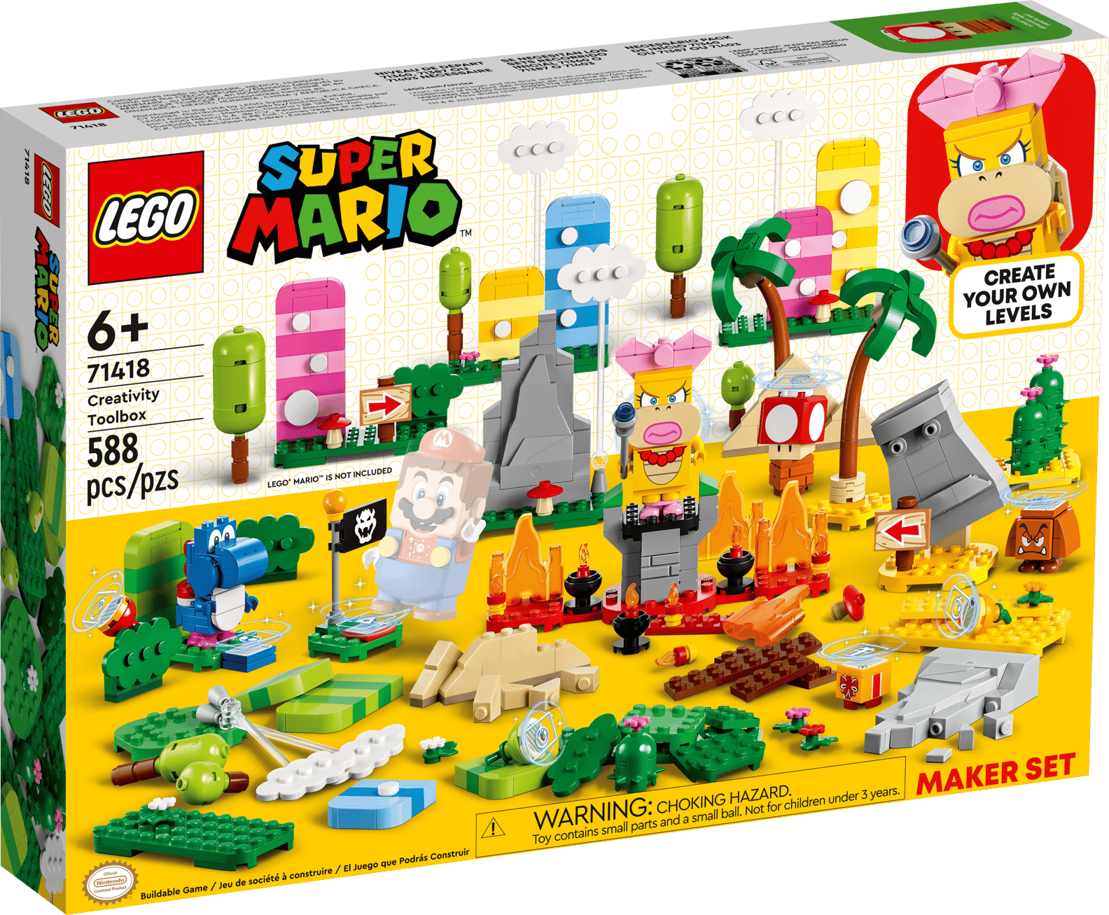 LEGO Super Mario Creativity Toolbox Set (71418)