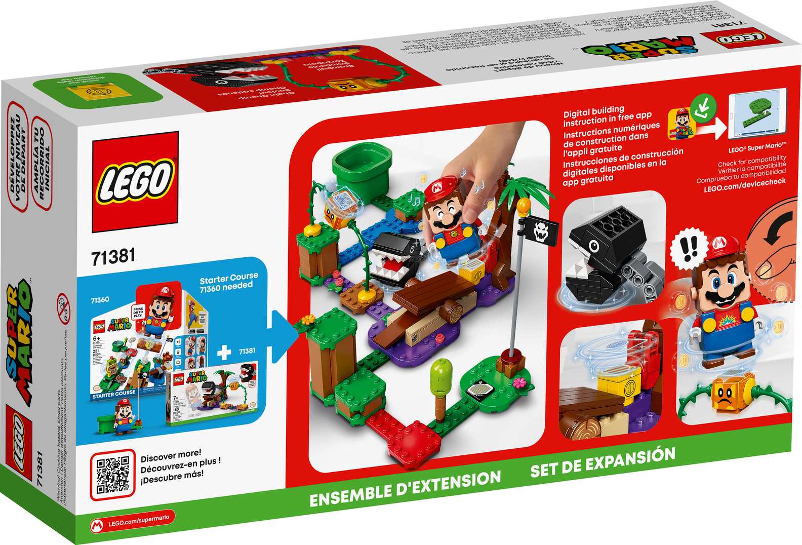 LEGO Super Mario Chain Chomp Jungle Encounter Set (71381)