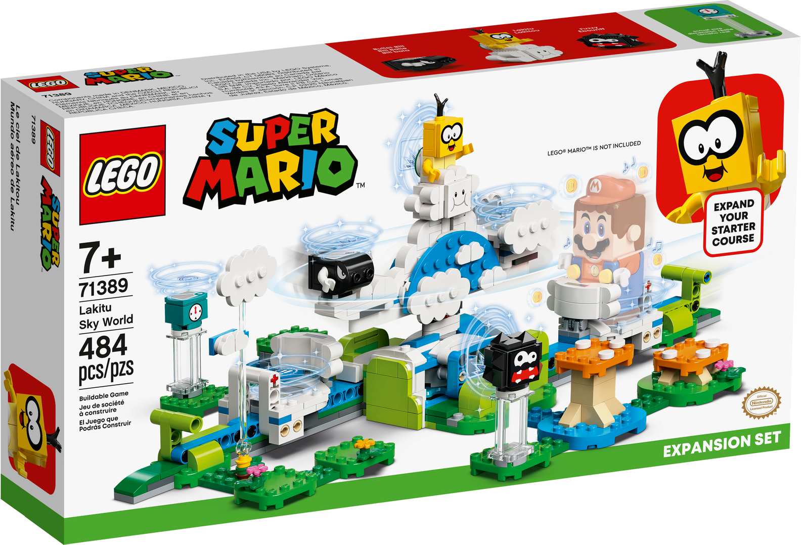 LEGO Super Mario Lakota Sky World Set (71389)