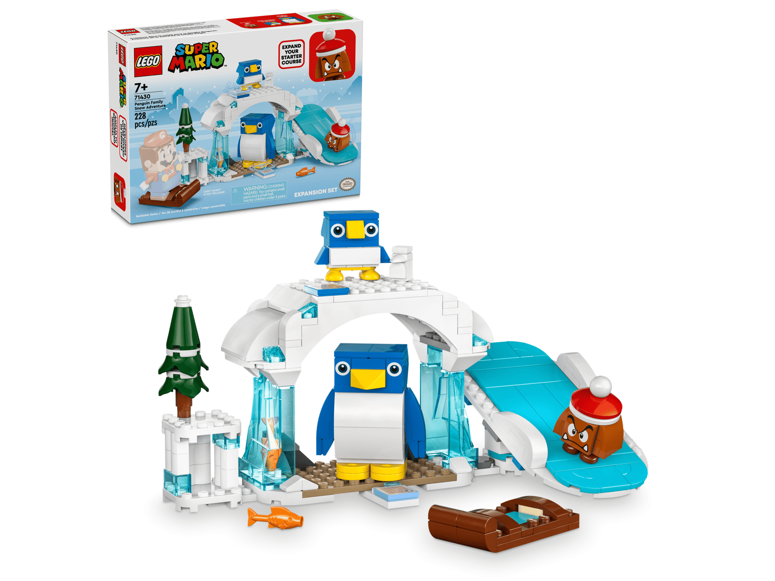 LEGO Super Mario Penguin Family Snow Adventure Set (71430)