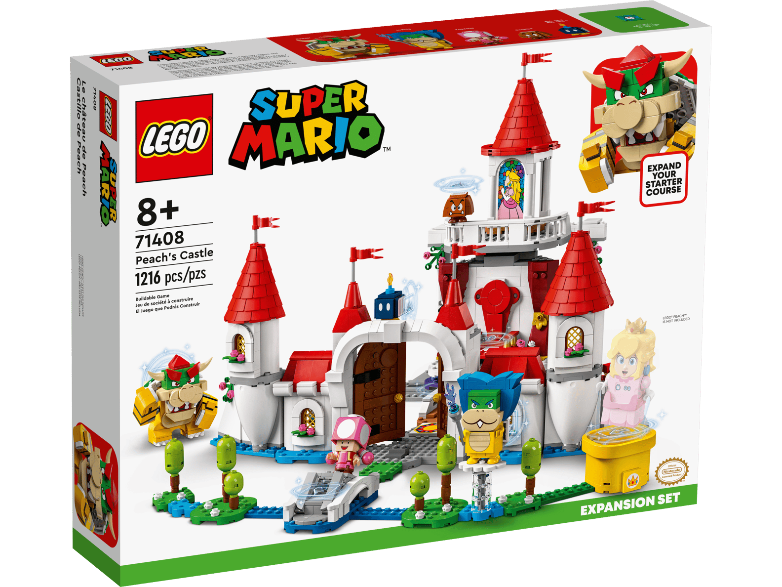 LEGO Super Mario Peach’s Castle Set (71408)