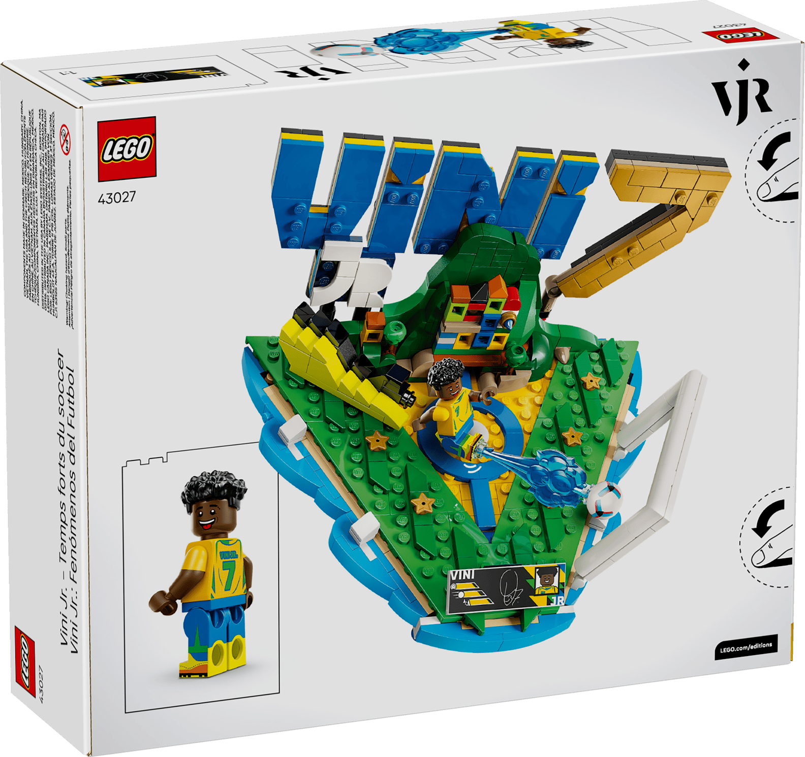 LEGO Editions Vini Jr. – Soccer Highlights Set (43027)