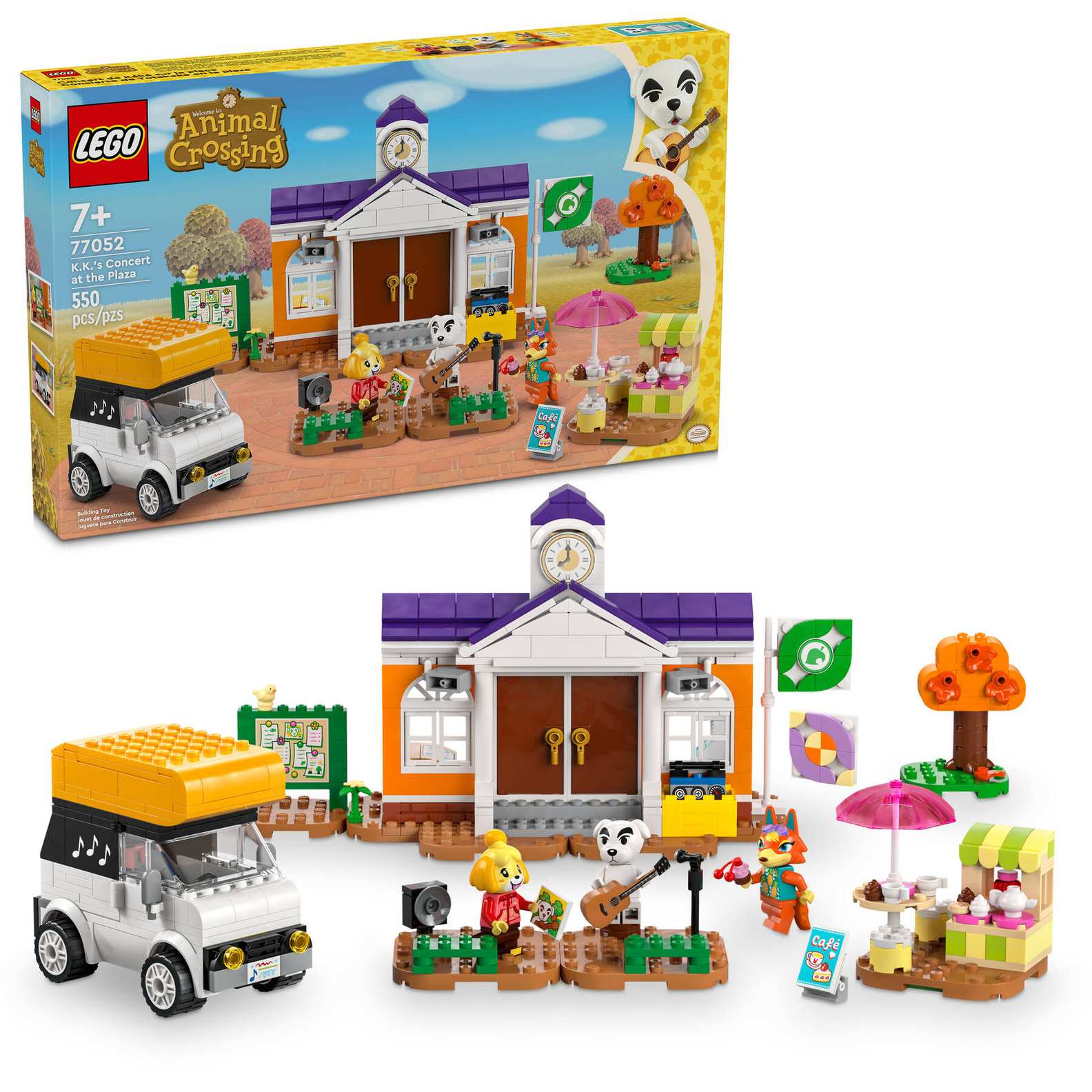 LEGO Animal Crossing K.K.'s Concert at the Plaza Set (77052)