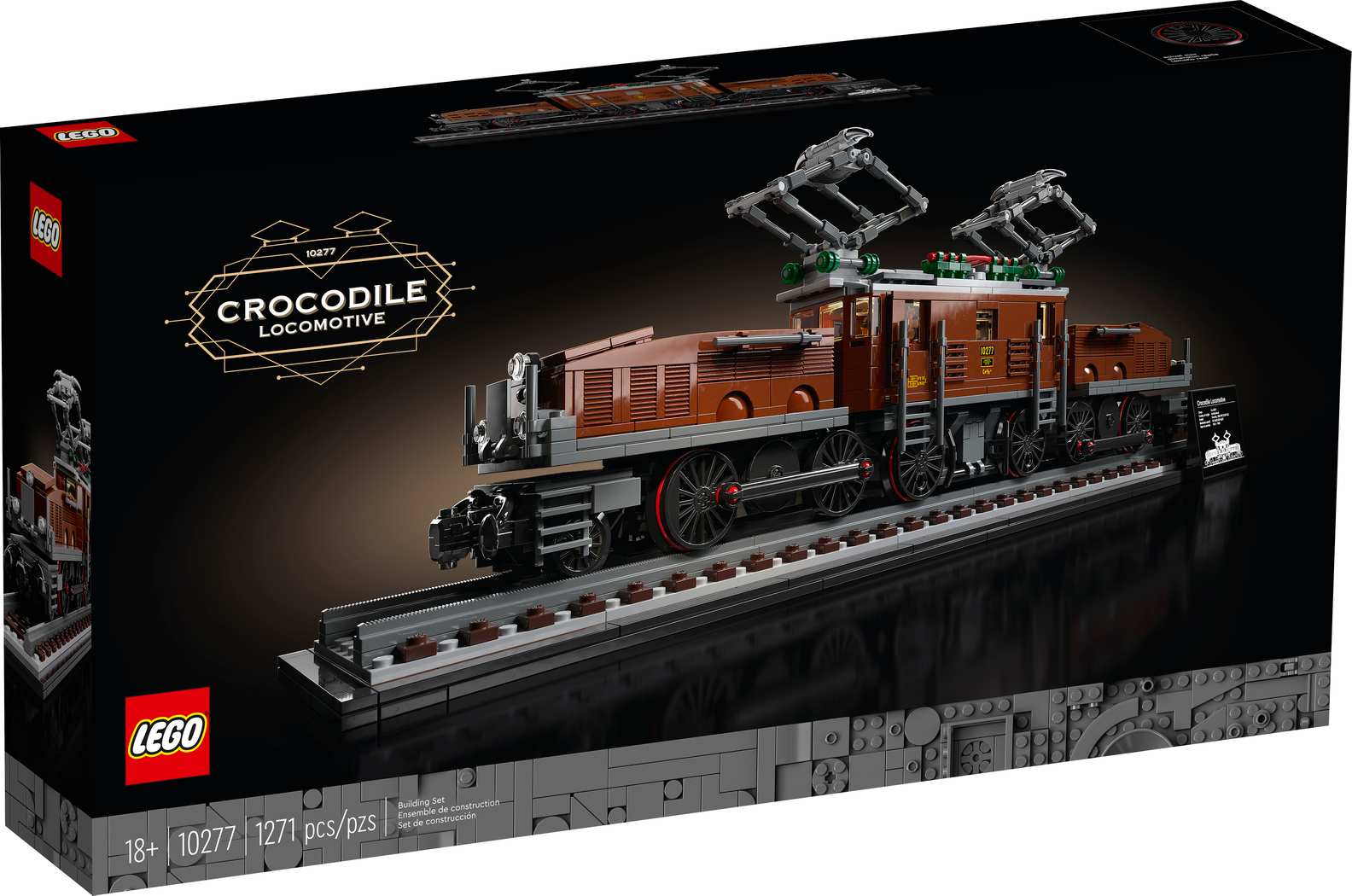 LEGO Creator Expert Crocodile Locomotive Set (10277)