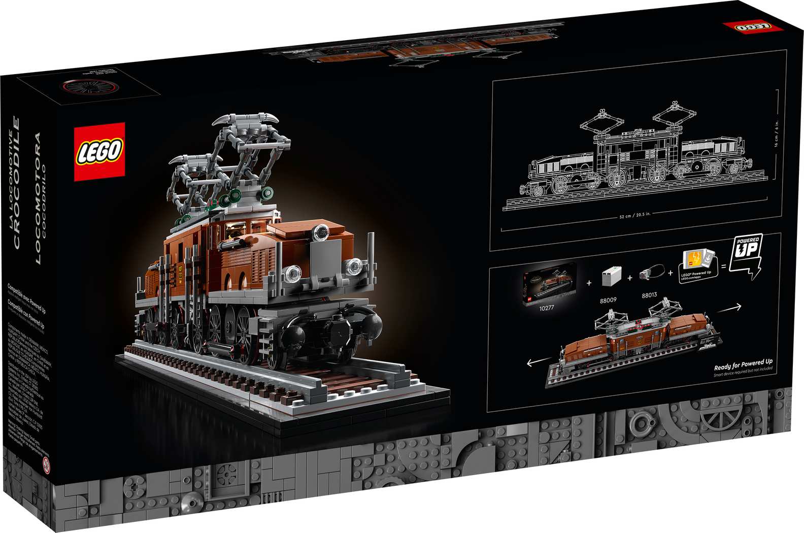 LEGO Creator Expert Crocodile Locomotive Set (10277)