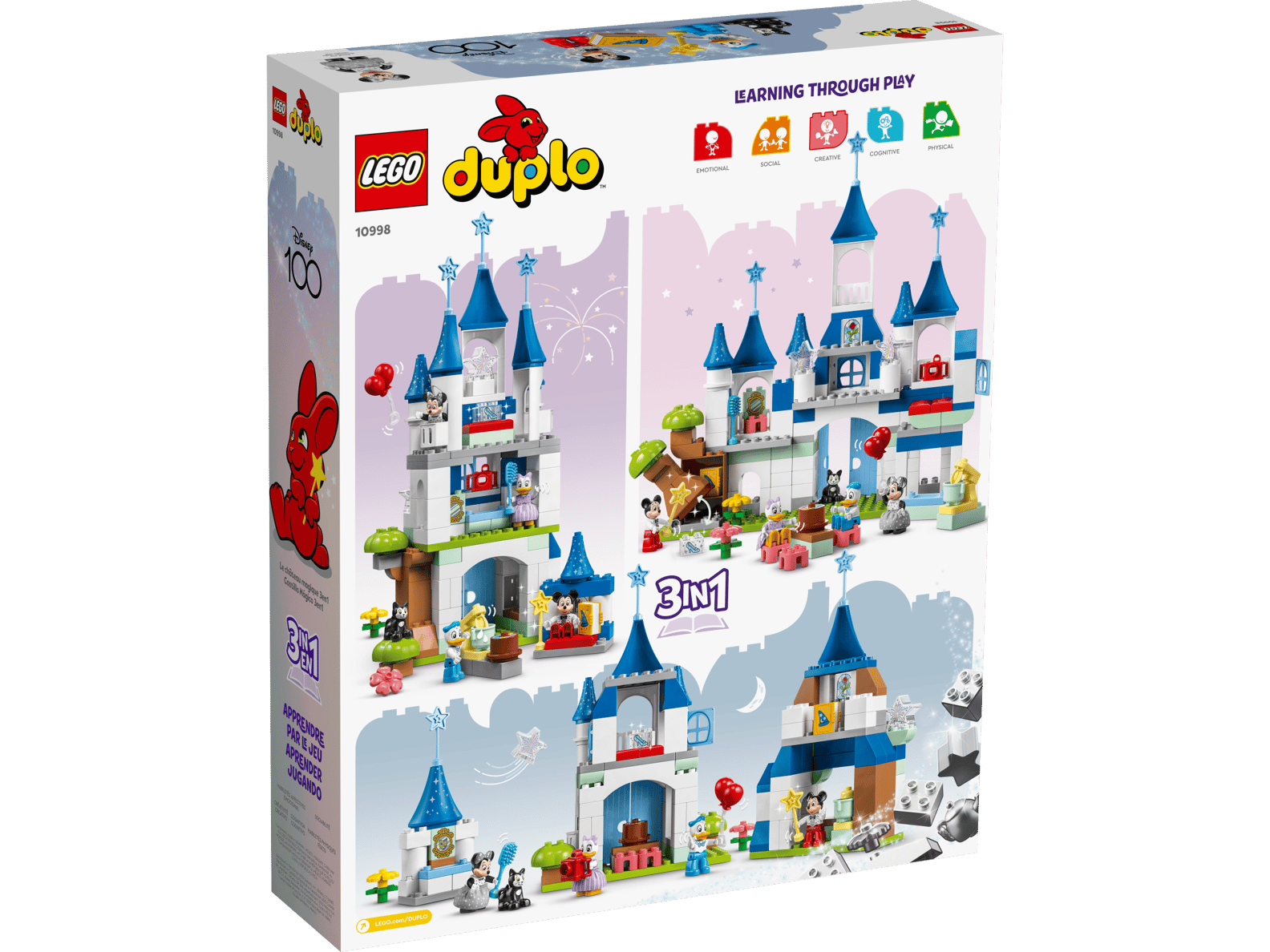 LEGO Duplo Disney 3in1 Magical Castle Set (10998)