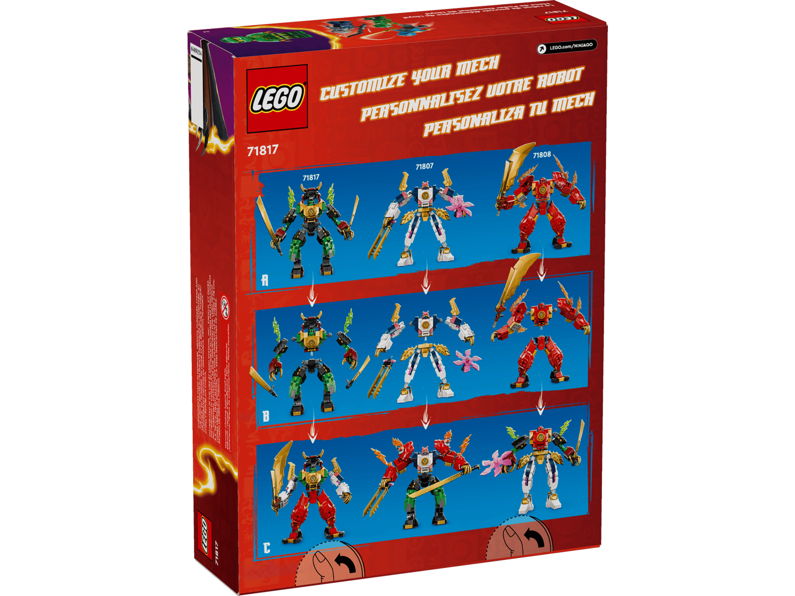 LEGO Ninjago Lloyd's Elemental Power Mech Set (71817)