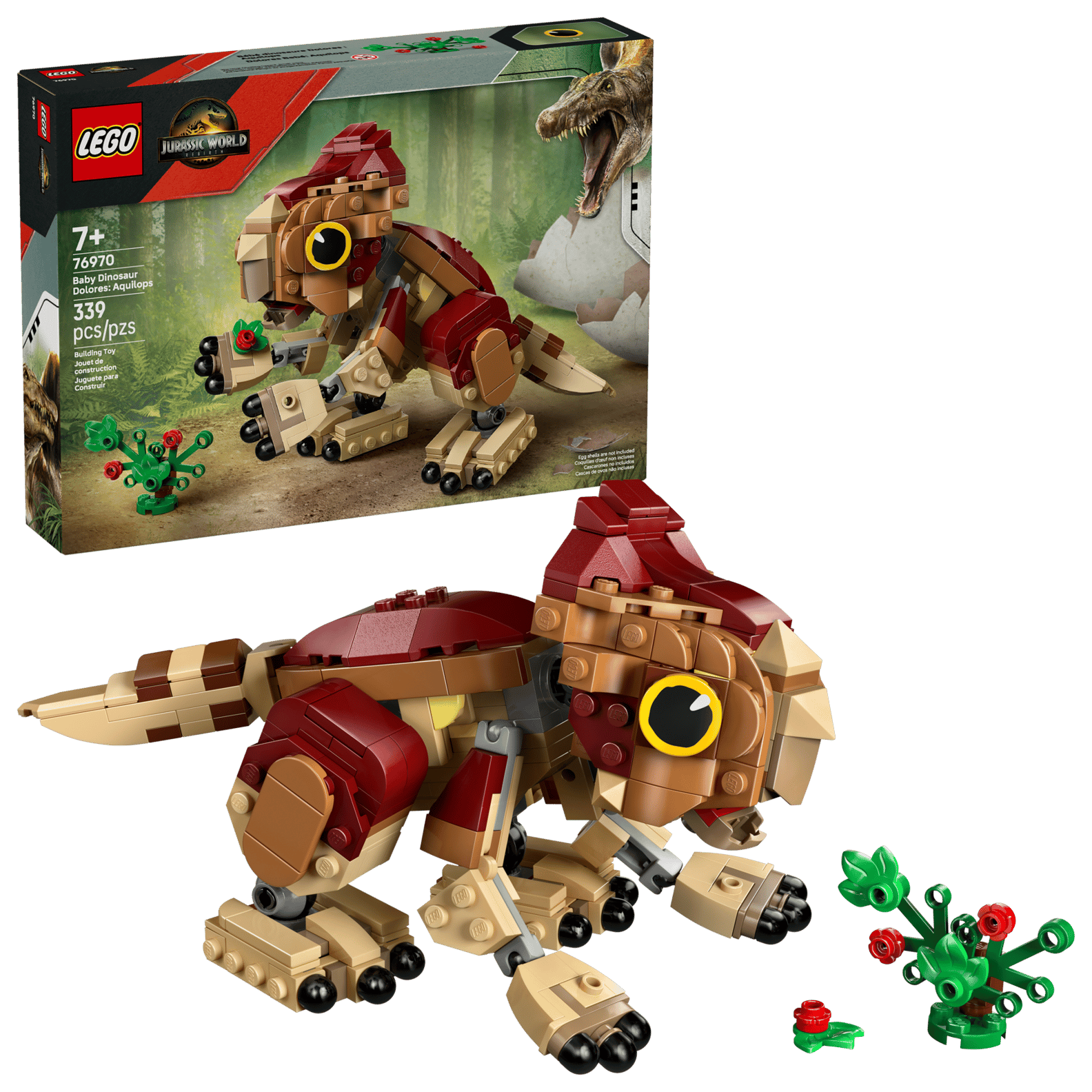 LEGO Jurassic World Baby Dinosaur Dolores: Aquilops Set (76970)