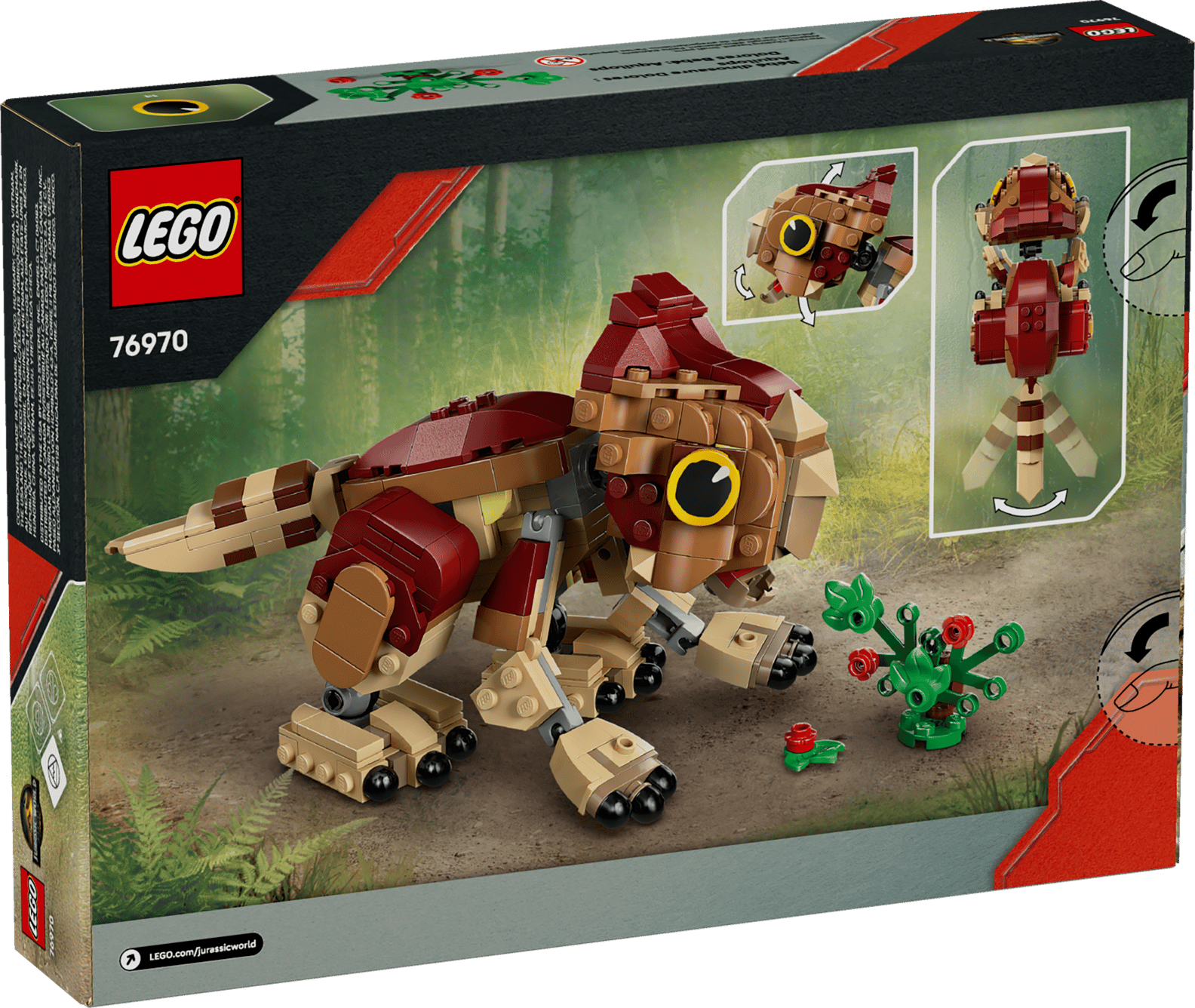 LEGO Jurassic World Baby Dinosaur Dolores: Aquilops Set (76970)