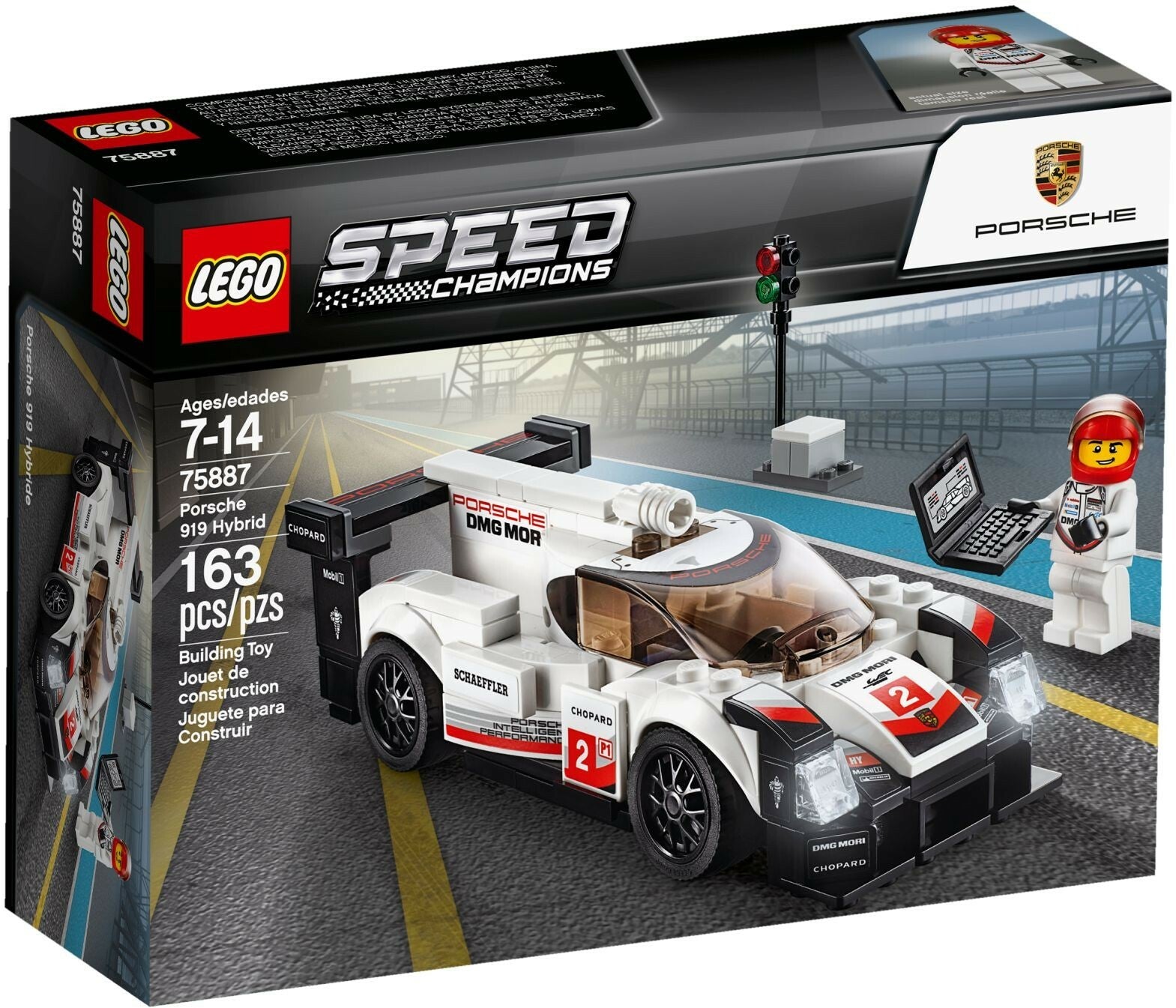 LEGO Speed Champions Porsche 919 Hybrid Set (75887)