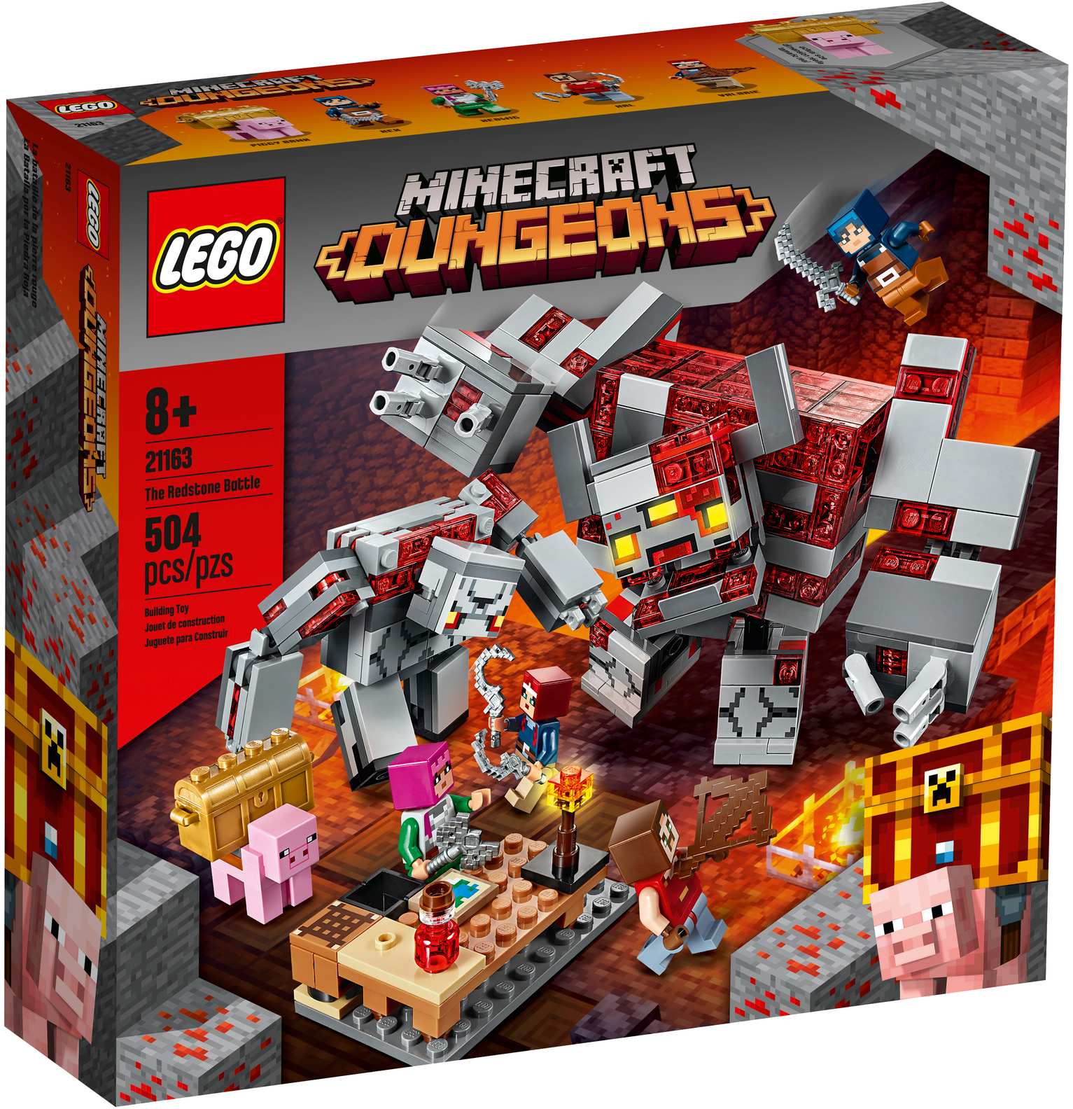LEGO Minecraft The Redstone Battle Set (21163)