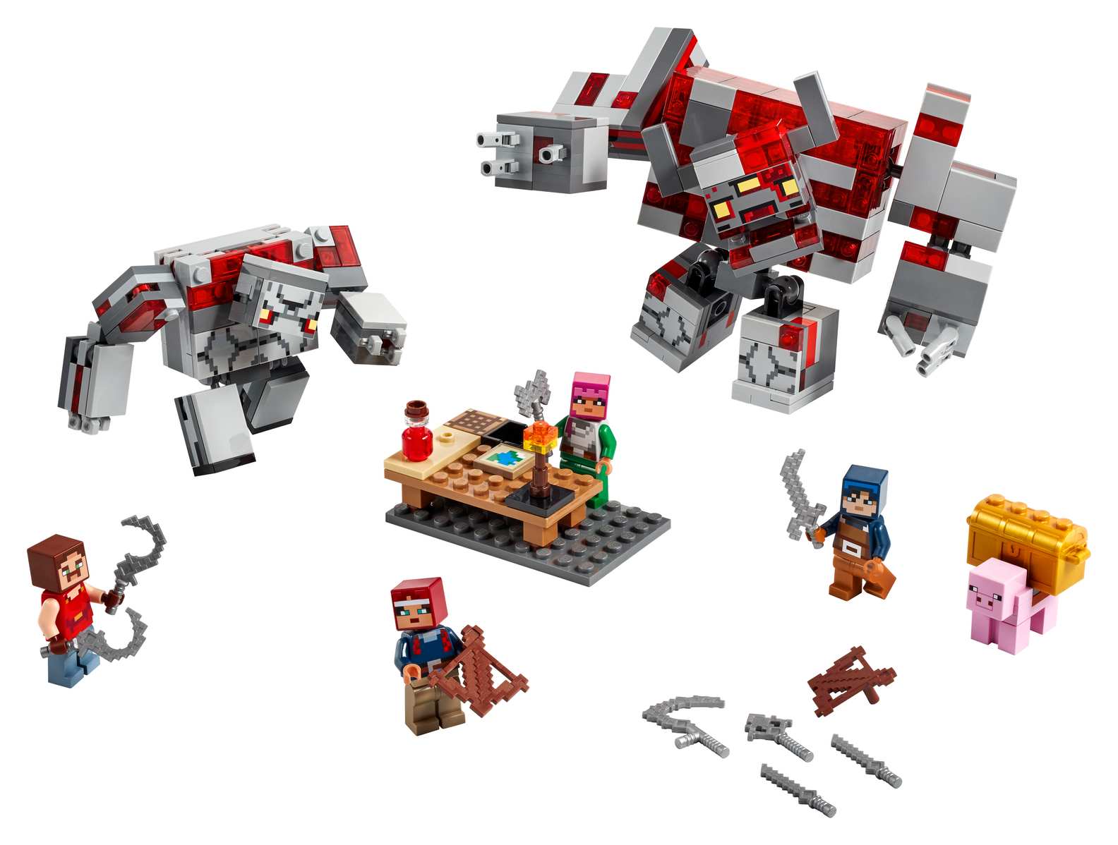 LEGO Minecraft The Redstone Battle Set (21163)