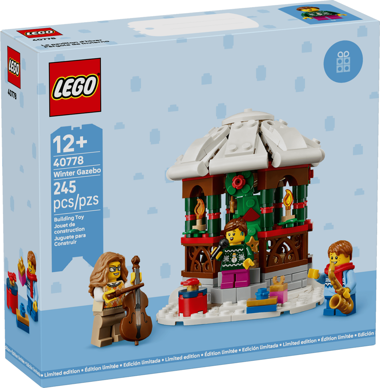 LEGO Winter Gazebo GWP Set (40778)